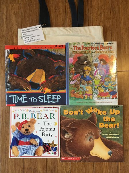 Book Library – Mystery Bag #03 – Bears